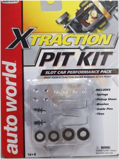 HO Slot Car Maintenance Kit - X-Traction Pit Tune-Up