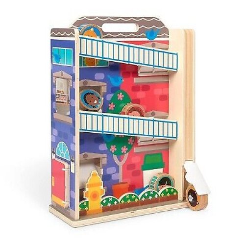 Whimsical Woodland Village Playset