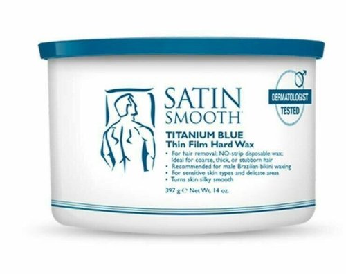 Titanium Blue Hard Wax