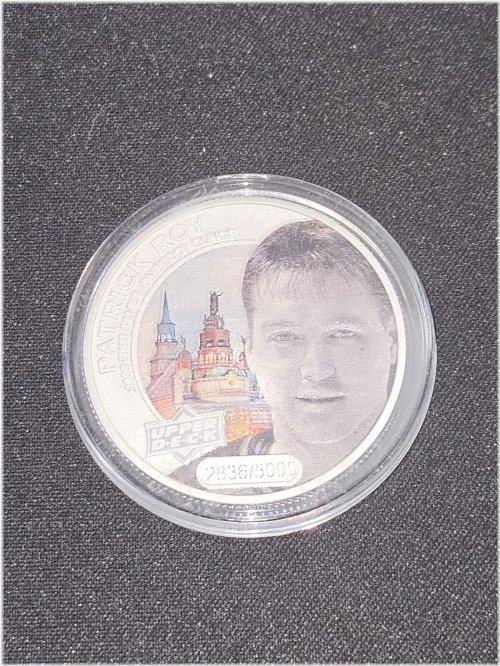 Silver Tribute to Patrick Roy: Limited Edition Coin