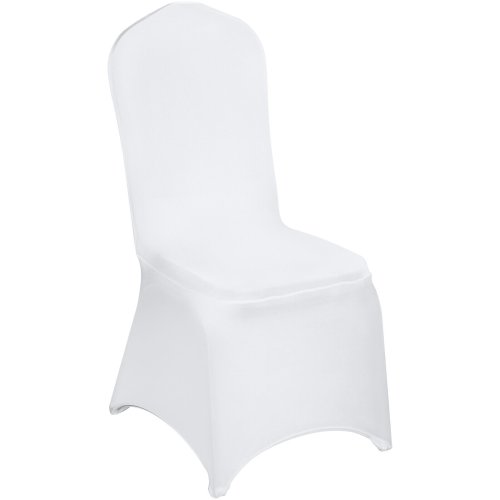 White Spandex Chair Cover Set