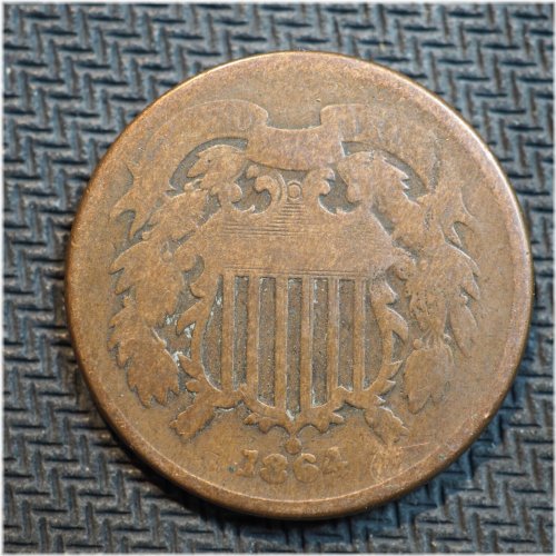 Classic Emblem Two Cent Coin
