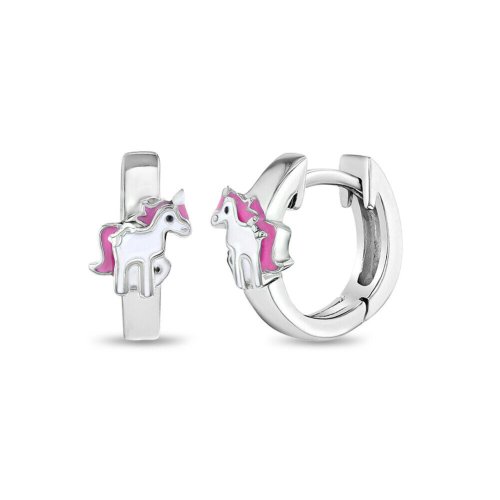 Enchanted Unicorn Hoop Earrings