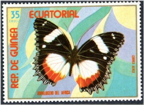 Ropalocero del Africa Stamp Series
