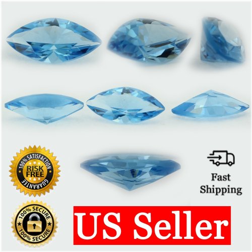 Marquise Azure Gemstone