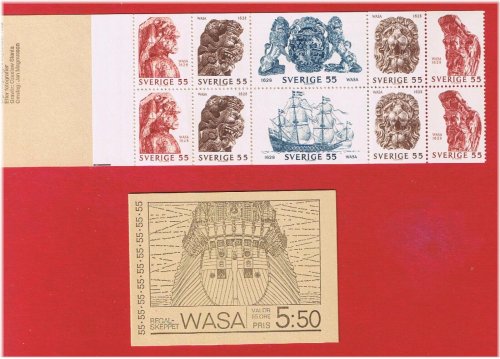 Sweden Wasa Stamp Booklet