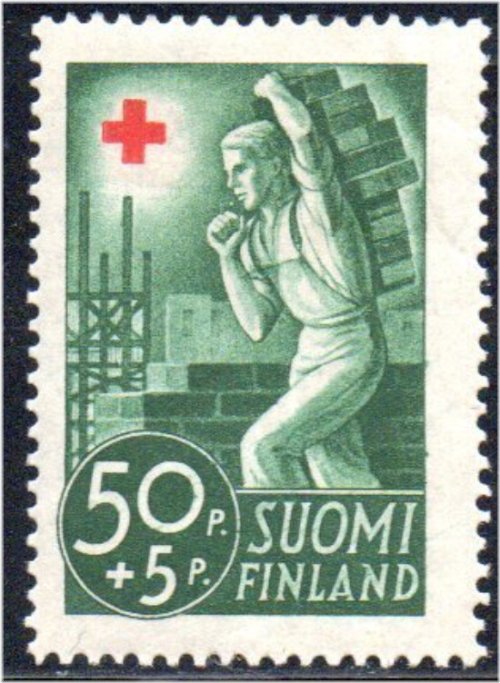 Red Cross Relief Stamp