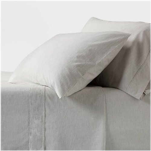 Organic Chambray Percale Sheet Set