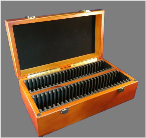 Cedar Coin Slab Storage Box for 50 Certified Coins