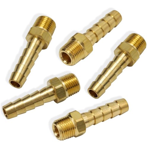 Barb-to-NPT Male Thread Adapter Set