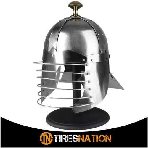 Persian Gladiator Warrior Knight Helmet Display Stand