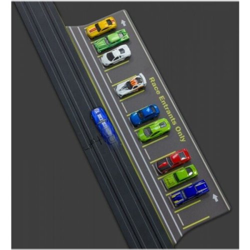 Trackside Photo Mat for Slot Cars and Diecast Collectibles