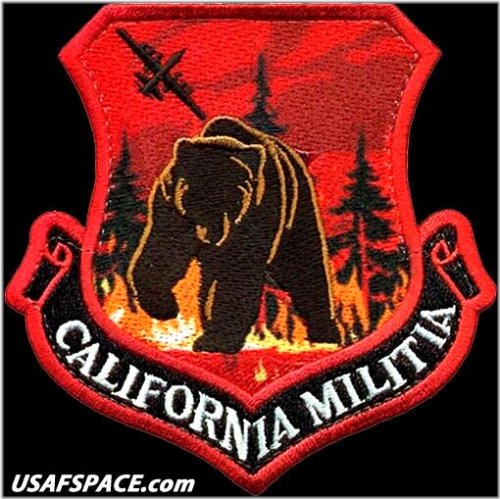 California Militia MQ-9 Reaper Patch