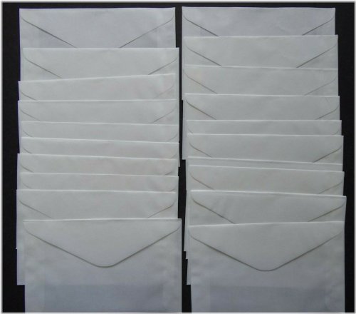 Glassine Stamp Envelopes - Pack of 20