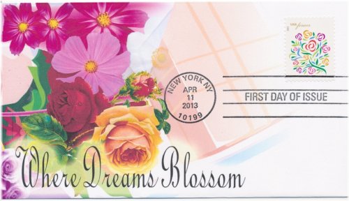 Blossoming Dreams Forever Love - Limited Edition First Day Cover
