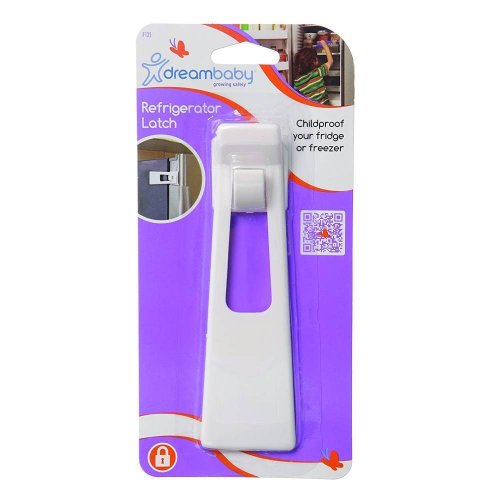 Fridge and Freezer Safety Latch by Dreambaby, White