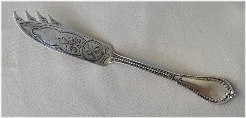 Victorian Monogram Cheese Knife