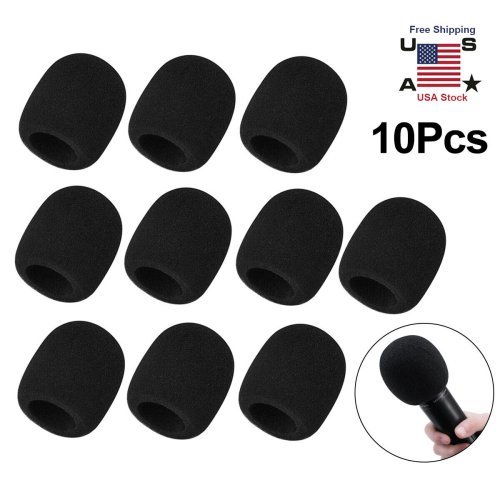 Microphone Windscreen Foam Covers Pack
