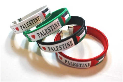 Palestinian Flag Wristband Set