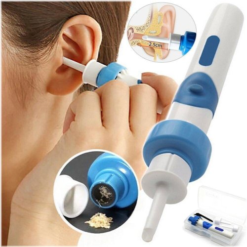 GentleClean Ear Vacuum - Cordless Electric Wax Remover and Cleaner