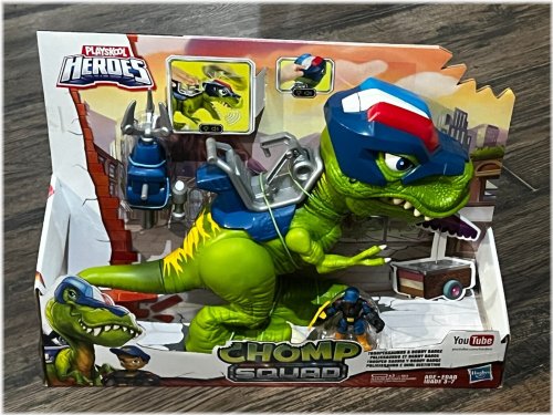 Chomp Squad Troopersaurus Figures