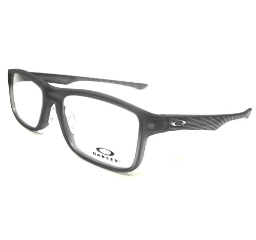 Satin Grey Smoke Matte Plank Eyeglass Frames