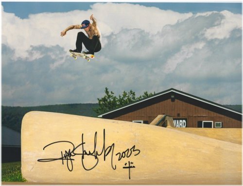 Ryan Sheckler Signed Skateboarding Photo