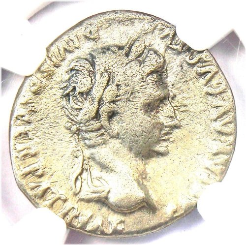 Silver Denarius of Augustus
