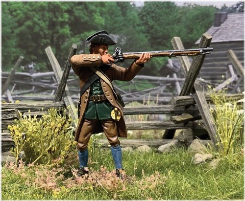 Colonial Militia Riflemen