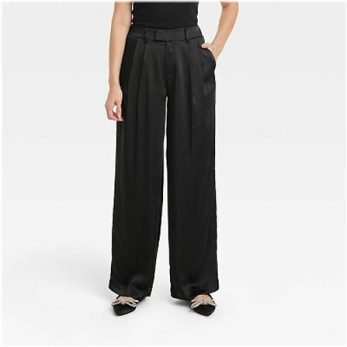 Lustrous Horizon Wide Leg Pants