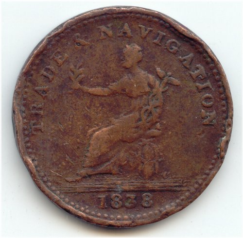 Canadian Colonial Trade Token