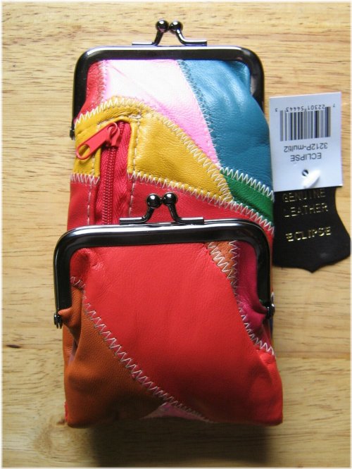 Rainbow Leather Organizer
