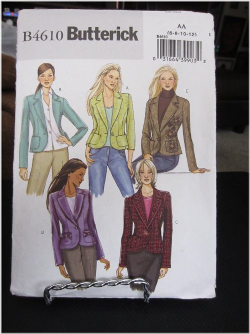 Classic Tailored Jacket Sewing Pattern