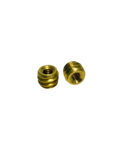 Tall Threaded Brass Inserts (Pack of 10)