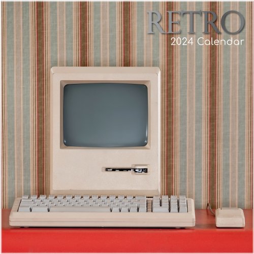 Retro Lifestyles 2024 Square Wall Calendar