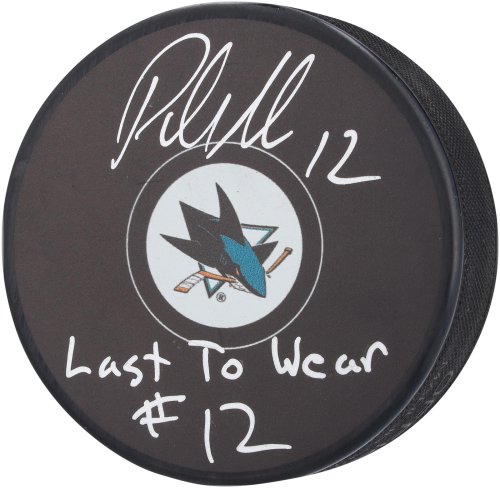 Marleau's Authentic Autographed Sharks Puck