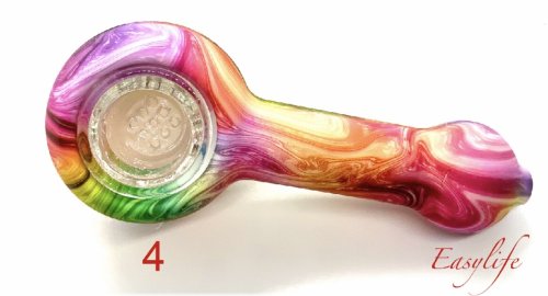 Silicone Glass Bowl Smoking Pipe