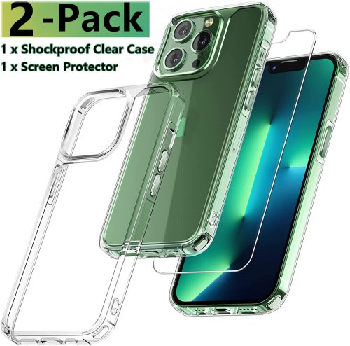 ArmorShield Case and Screen Protector Set for iPhone