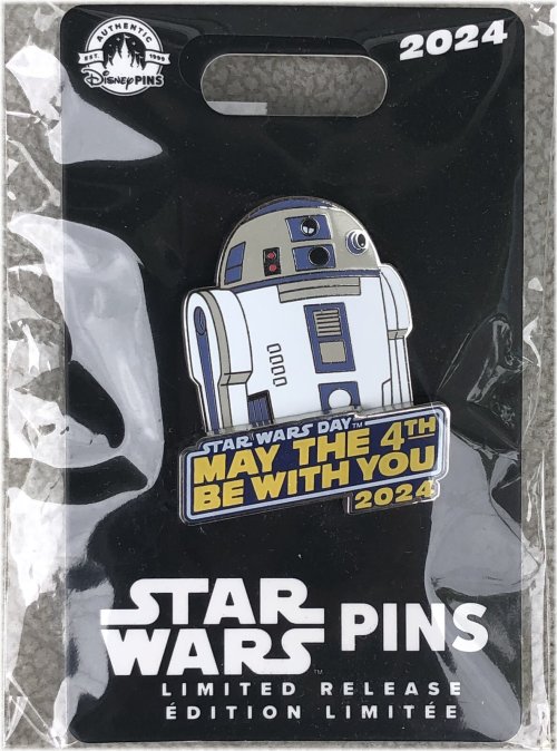 Galactic Droid Celebration Pin