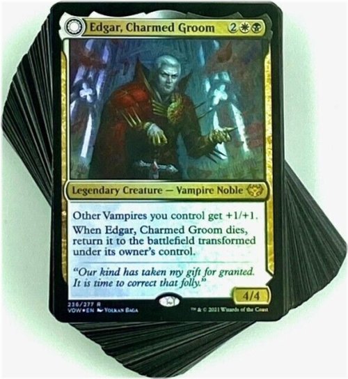 Vampiric Visions - Customized Card Decks for Commanders