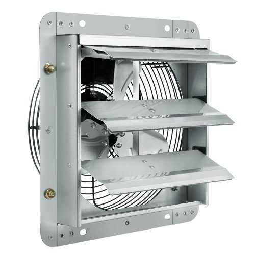 WhisperFlow Wall-Mounted Aluminum Exhaust Fan