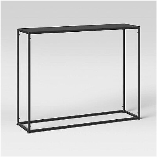 Midnight Slate Narrow Console Table