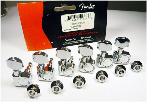 Chrome Peg Keys Tuners by Fender