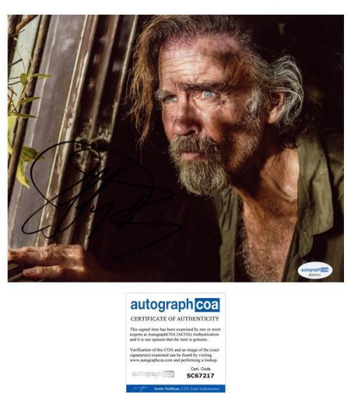 Frank Lapidus" Autographed 8x10 Photo by Jeff Fahey