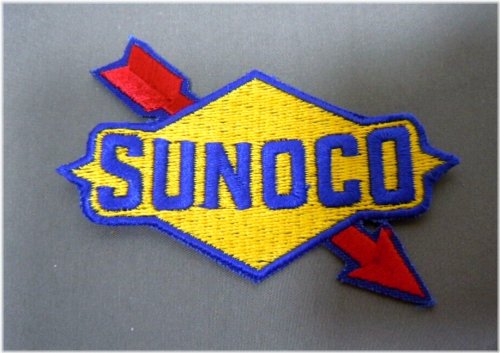 Sunoco Heritage Patch - Vintage Oil & Gas Embroidery for Uniforms and Jackets