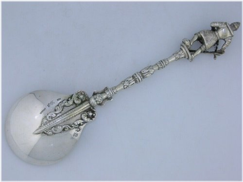 Knight's Legacy Silver Spoon