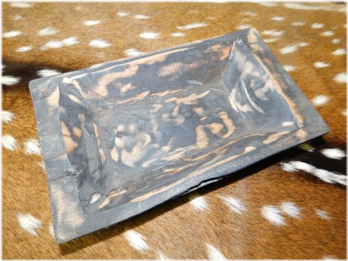 Rustic Carved Wooden Trencher Tray