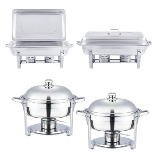 RegalServ Stainless Steel Buffet Chafer Set for Elegant and Safe Food Service