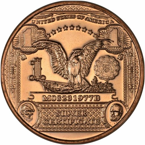 Black Eagle Copper Round