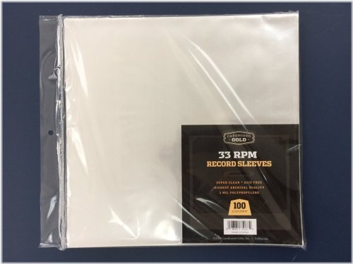 Crystal Clear Vinyl Protection Sleeves